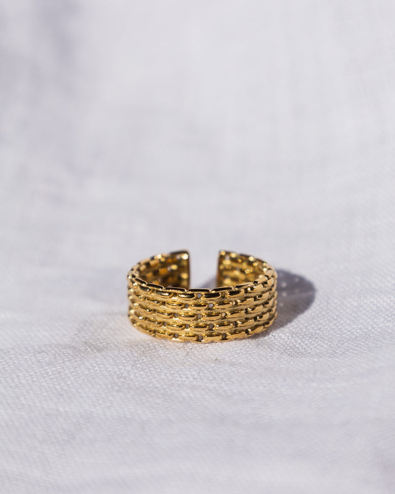The Capri Ring: Gold