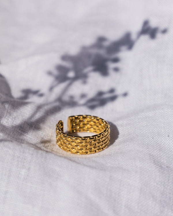 The Capri Ring: Gold