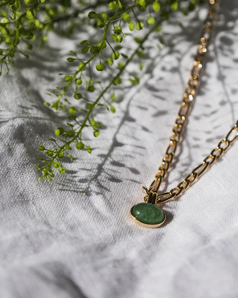 The French Riviera Natural Stone Necklace